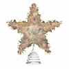 Hollow Xmas Tree Ornament 3D Glitter Star Glowing Tree Topper Creative Christmas Trees Topper