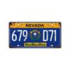 Vintage Tin Art with 1530 License Plate Design: Ideal for American - style Background Wall Decor