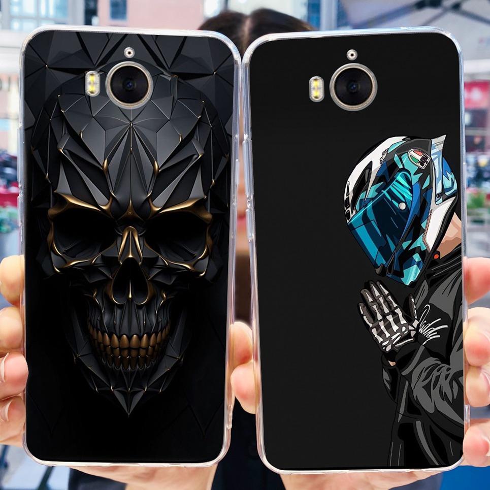 For Huawei Y5 2017 2018 2019 Case Back Cover Huawei Y5 Prime Lite 2018 Cartoon Cool Style Animals Girly Soft TPU Silicone Bumper