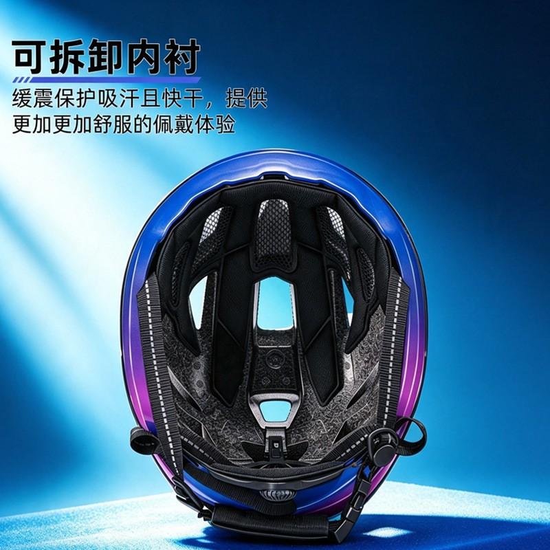 Cycling Helmet Mountain Road Bikes With Magnetic Visor Lightweight Semi-Shell Design Adults