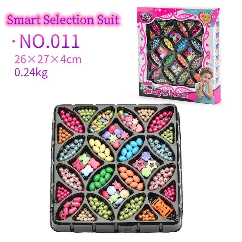

Latest Plaything Diy Beaded Hair Braiding Device Girl Play House Creative Beaded Hair Bracelet Plaything Wig Comb Dressing Plaything