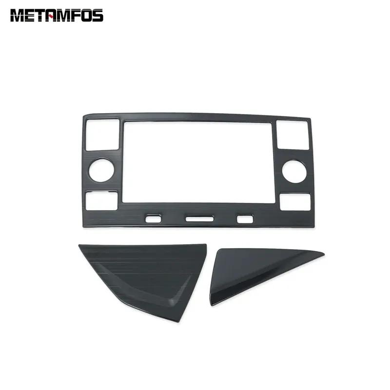 For Volkswagen VW T-cross Tcross - Center Console GPS Navigation Frame Cover Trim Interior Accessories Car Styling