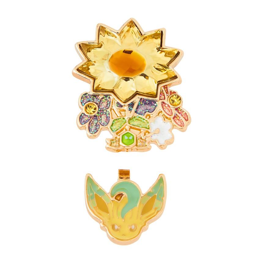 [Pokemon] Pokemon Center Leafeon Full Terastallize Pierce Earrings