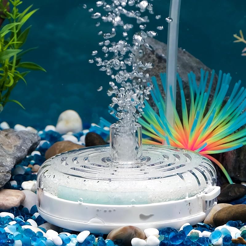 Pawfly 4 Pack Aquarium Bio-Sponge Filter Replacement Sponges White Foam for This Small 5 Gallon Sponge Filter