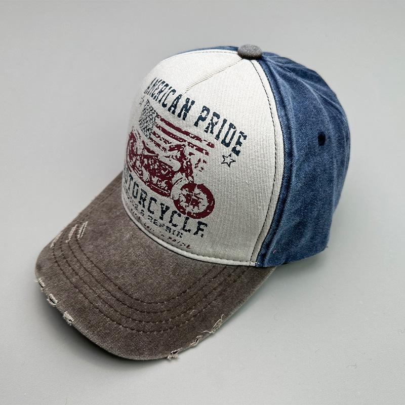 Simple simbolo stella a cinque punte Ricamo all'aperto berretto da baseball Traspirabilità estiva Berretto in rete hip hop cappello da camionista