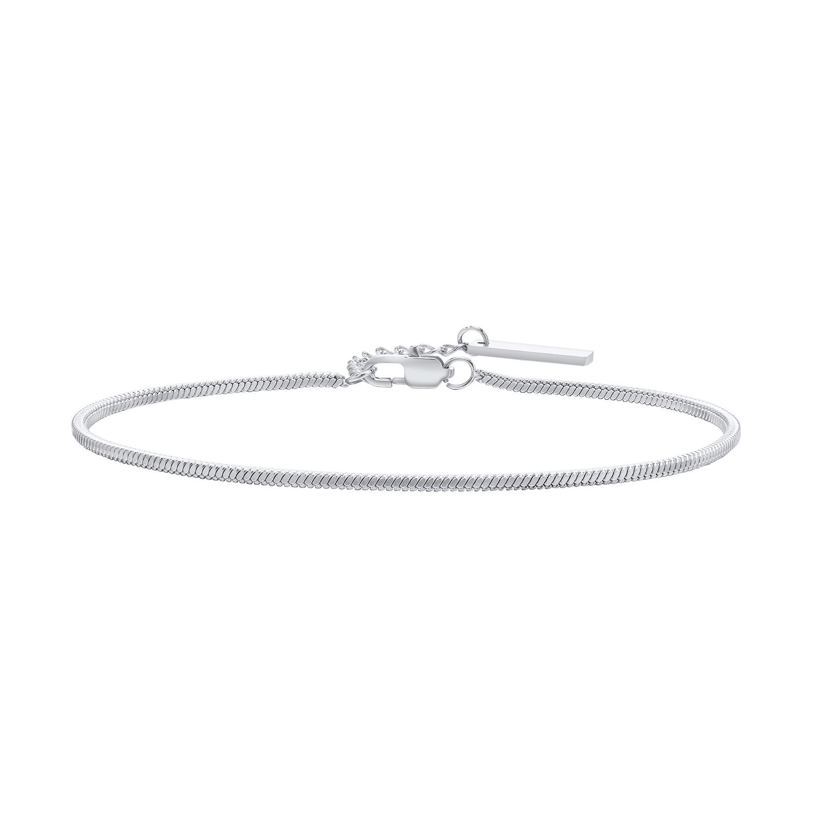 

Vnox Men s Simple Square Snake Chain Bracelet Stainless Steel Three-Color Casual Wristband Cool Fashion Accessory 21cm-24cm