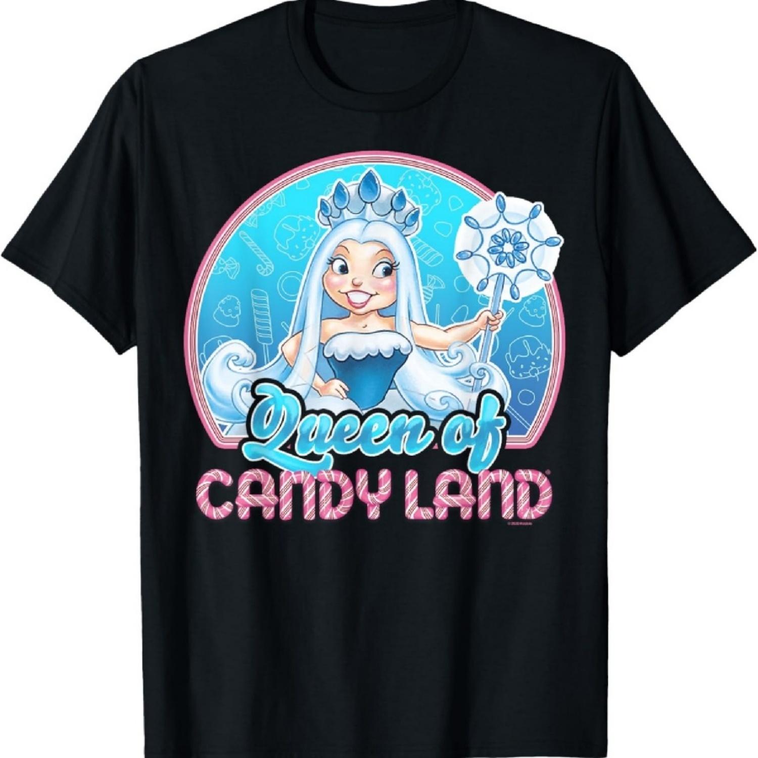 

Candy Land Queen Of Candy Land Portrait T-Shirt S