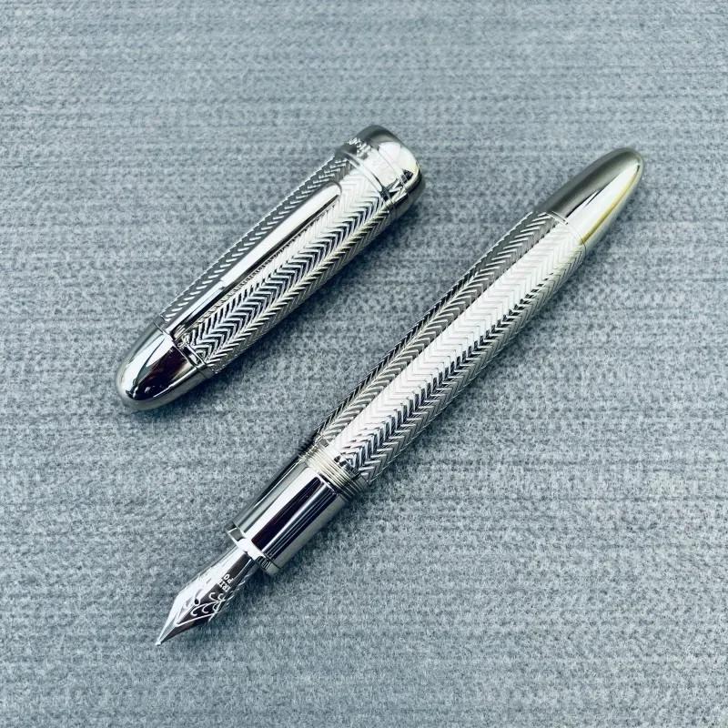 

Montefiore German Engineered Brass gel Pen with Schmidt Black Refill 0.5 0.6mm Tip Luxury Rollerball Pen Office Stationery Gift