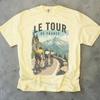 Le Tour De France Shirt, Cycling T Shirt, Unisex Comfort Colors Tee, Gifts for Cyclists, Road Bike Tee, French Graphic Tee, Bicycle Shirt