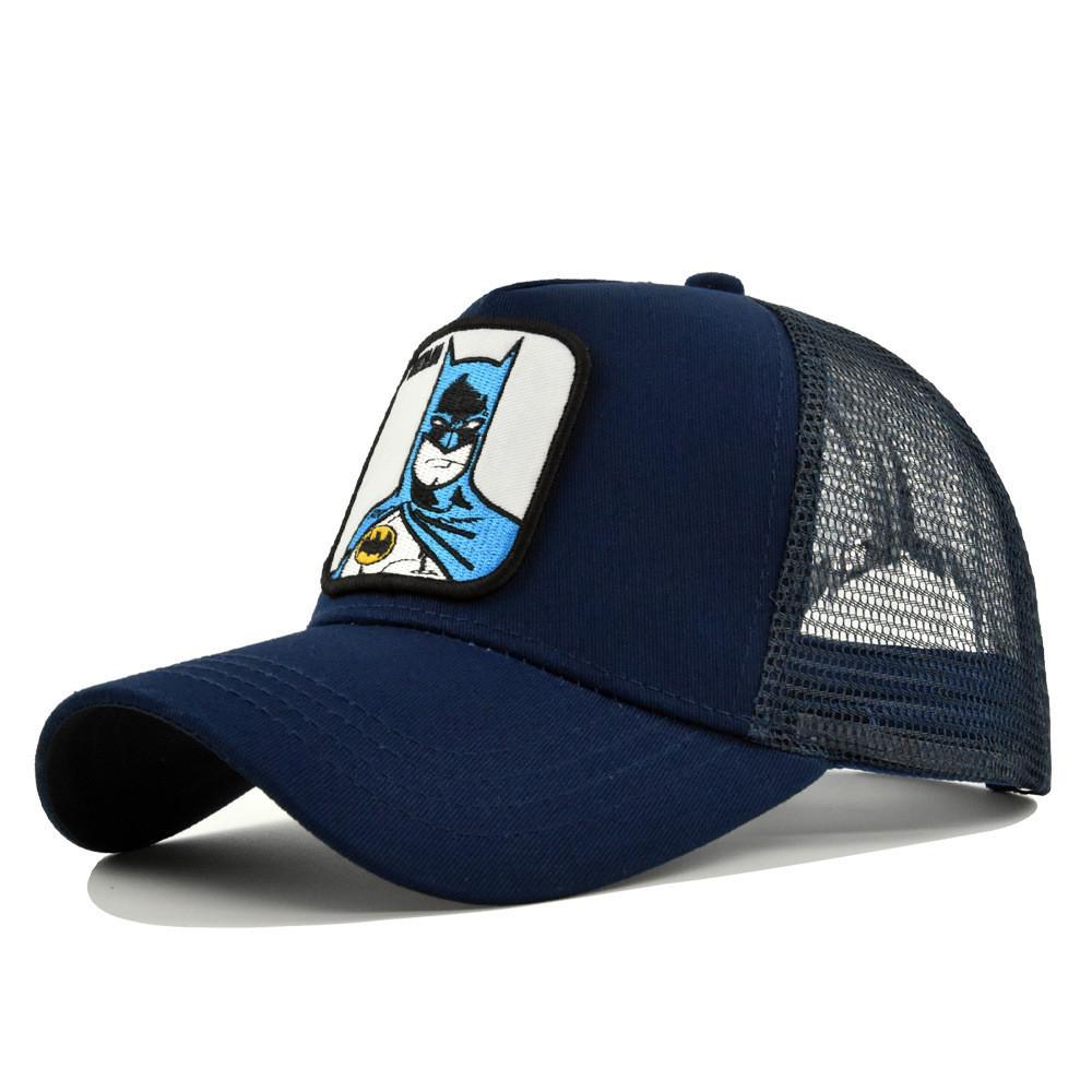 Tongue Duck Hat Cartoon Superman Embroidered Baseball Hat Curved Eaves Hat Sun