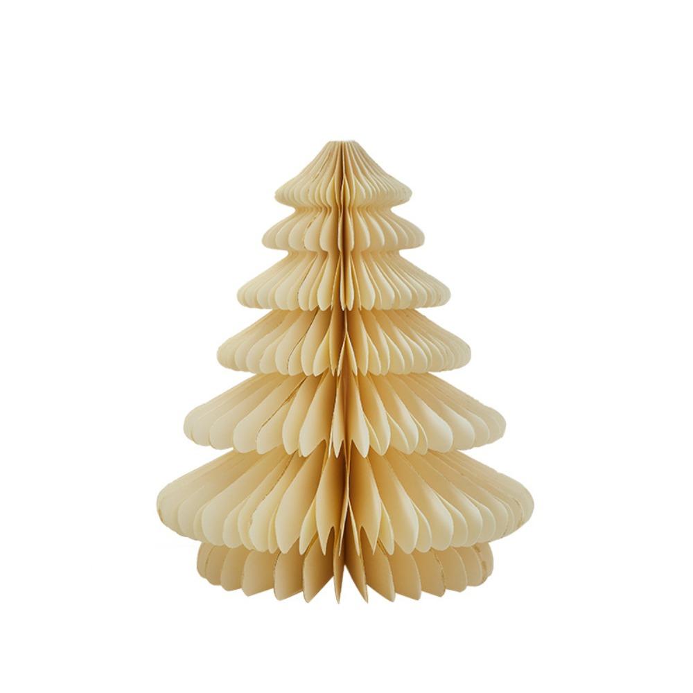 Papier Wabenball DIY Handgemacht Schreibtisch Weihnachtsstatue Trendiger Weihnachtsbaumschmuck Partygeschenke