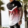 Men's Polo Shirt with Crown K Logo, Slim Fit Street Top
