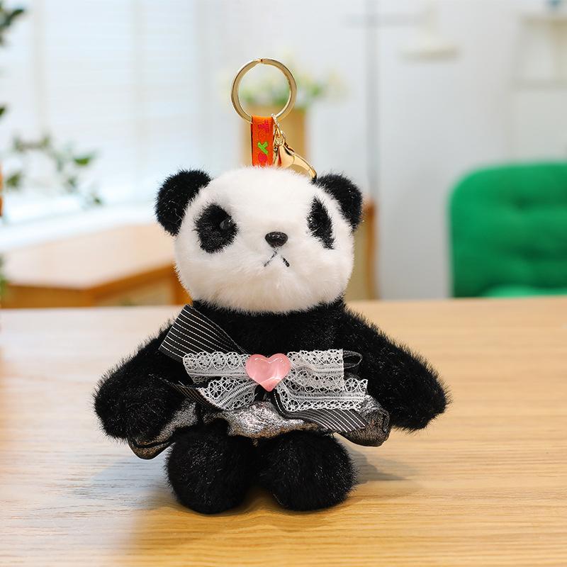 New Fragrance Creative Baseball Bear Plush Doll Keychain Bag Pendant Store Grab Doll Gift Goods