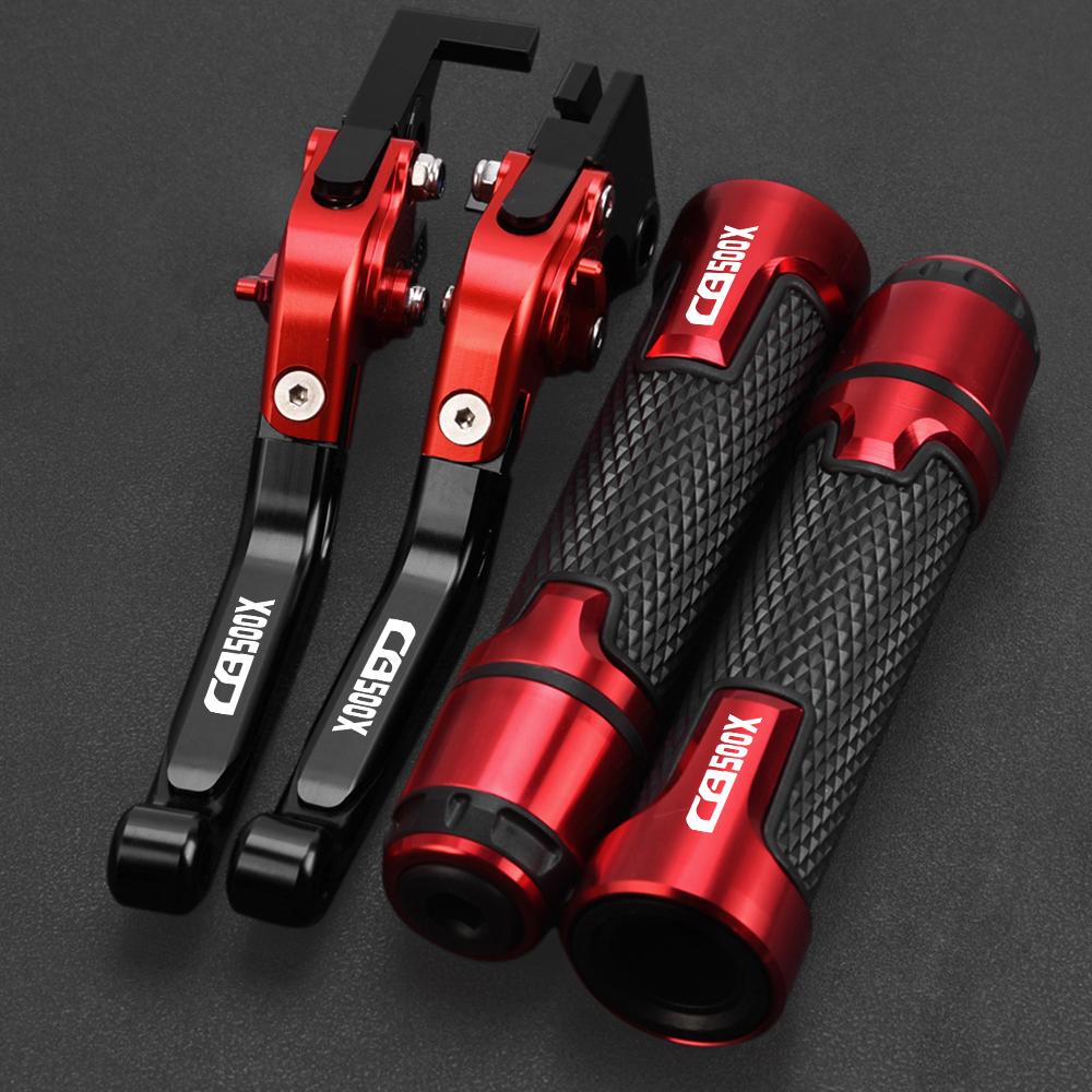 Motorcycle Accessories Adjustable Brake Clutch Lever Handlebar Grips FOR HONDA CB500X CB 500X CB 500 X 2013-2018 2017 2016