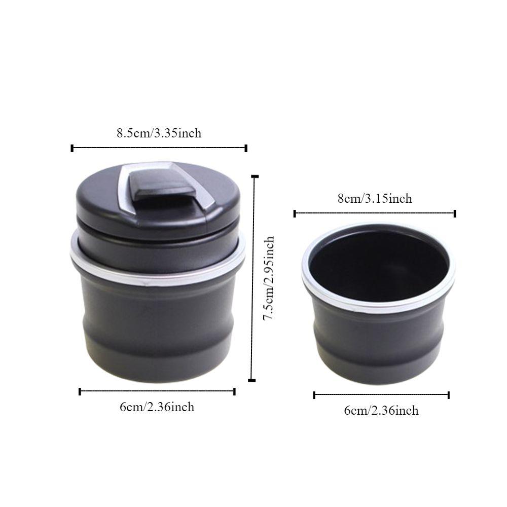 Portable Mini Car Trash Can Removable Garbage Coin Storage Cup Container  Car Garbage Storage