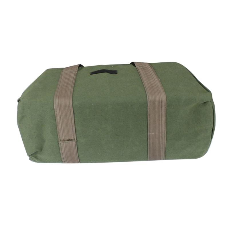 Large Capacity Handbag Tool Storage Bag Power Tool Organizers Pouches Heavy Duty Canvas Tool Bag Wide Mouth Tool Bag