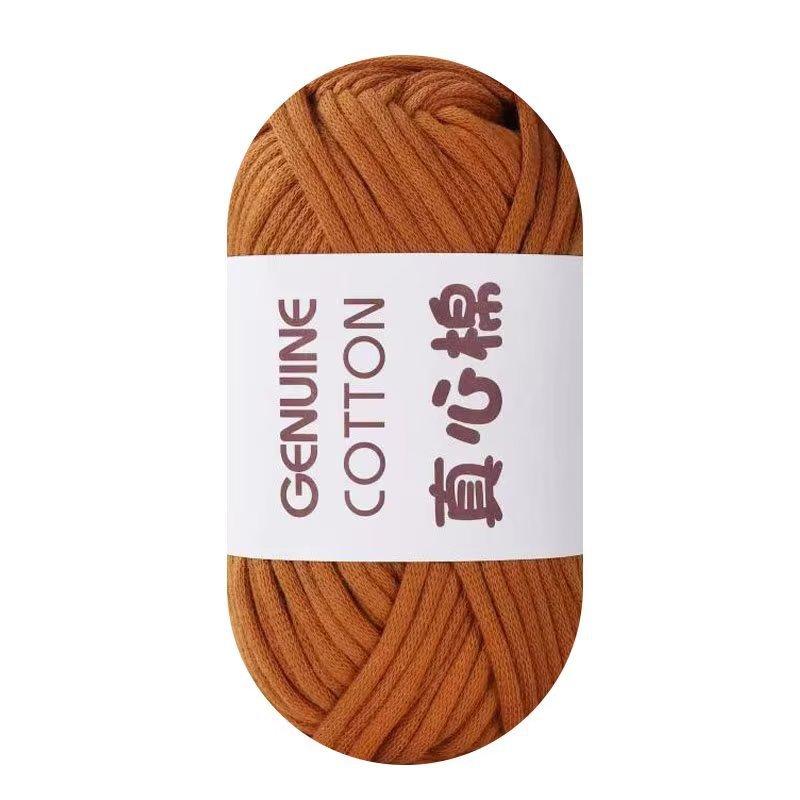Genuine Cotton Hollow Cotton Wool Ball Hand-Woven Genuine Cotton Core Cotton Thick Wool Ball Crochet Diy Cloth Line