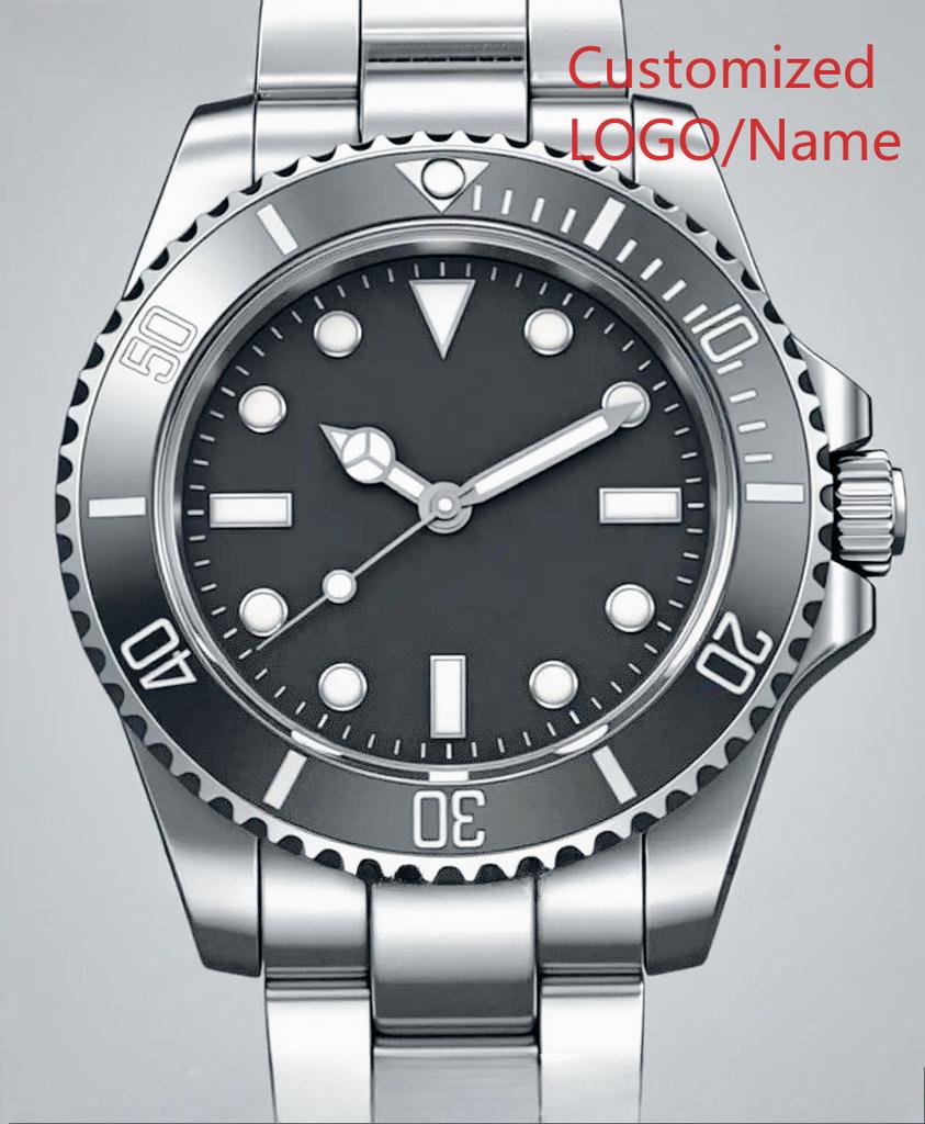 A11 Store Orologio Personalizzato 41mm Sportivo Uomo Automatico Meccanico Acciaio Inossidabile 904L Ceramica Nera Blu