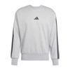 Adidas Mens Essentials 3 Stripes Fleece Sweatshirt