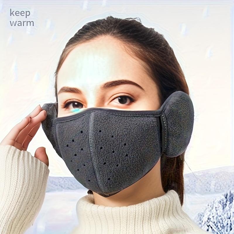 Podzimní a zimní teplá maska ​​fleece podšitá sezónní ochrana sluchu polar fleece pánská a dámská jízda větruodolná proti chladu prodyšná