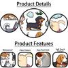 Autocollants pour Voiture Animaux de Dessin Animé Chiens/Chats Marrants qui Marchent Autocollants pour Pare-chocs de Voiture Ordinateur Portable Fenêtre Arrière de Voiture Décoration Murale