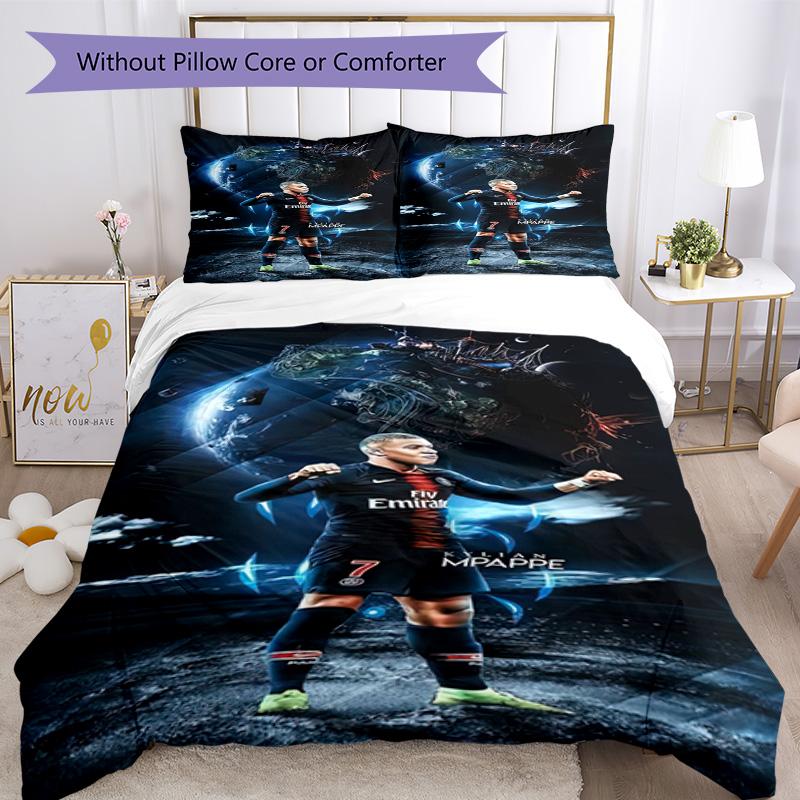 Paris Saint Germain Bedding Set Breathable Duvet Cover With Pillowcases Home Decoration Birthday Gift