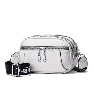 Casual Small Bag Popular Simple Shoulder Bag Versatile Fashion Women's Bag Wide Shoulder Strap Bag