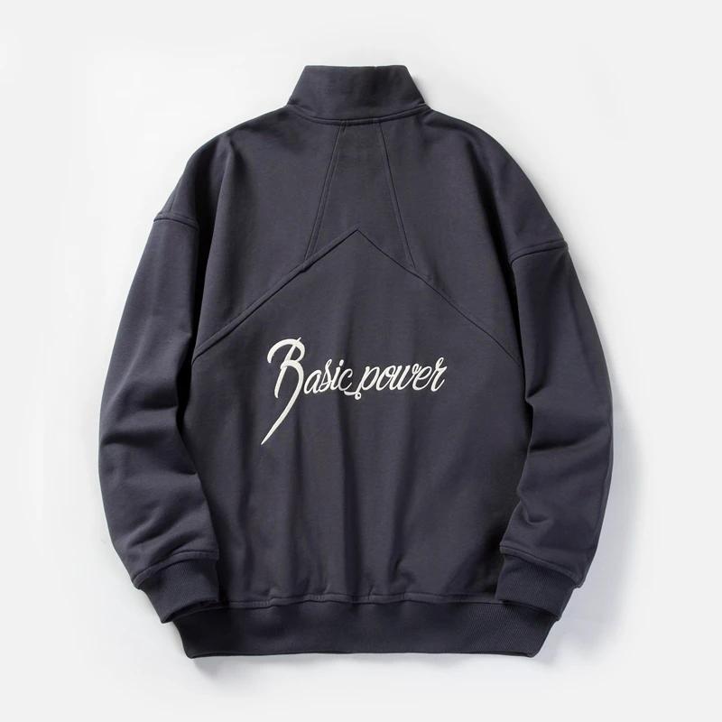 Autumn Fashion Mens Streetwear Solid Casual Sweatshirt Class Style Male Trend Long Sleeve Hoodies Men Streetwear