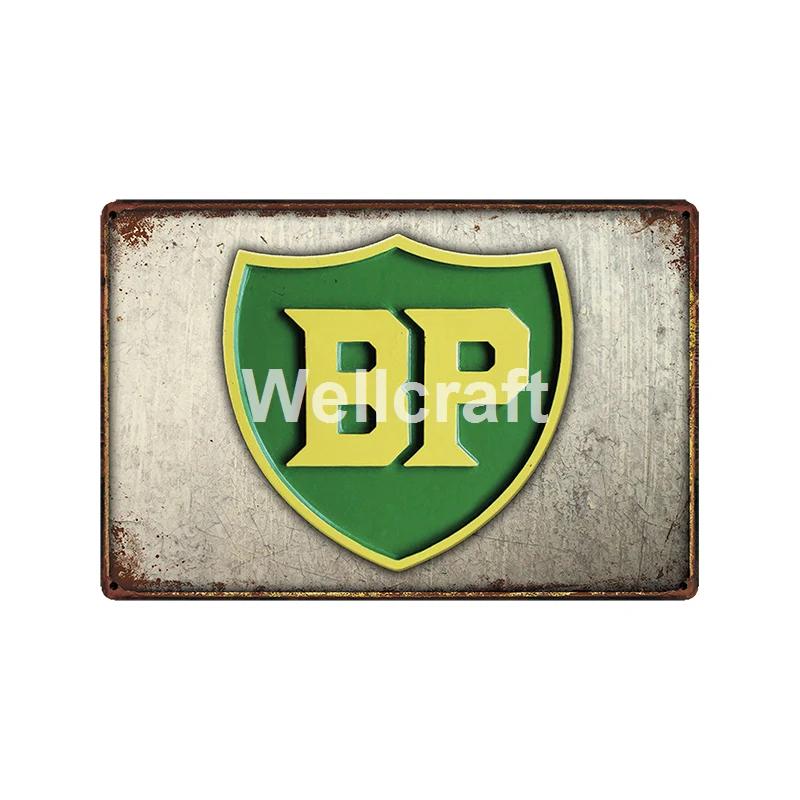 [ WellCraft ] Castrol GOLDEN FLEECE BP AMPOL Metal Signs Poster Vintage Painting Motor Oil Custom Decor LT-2025