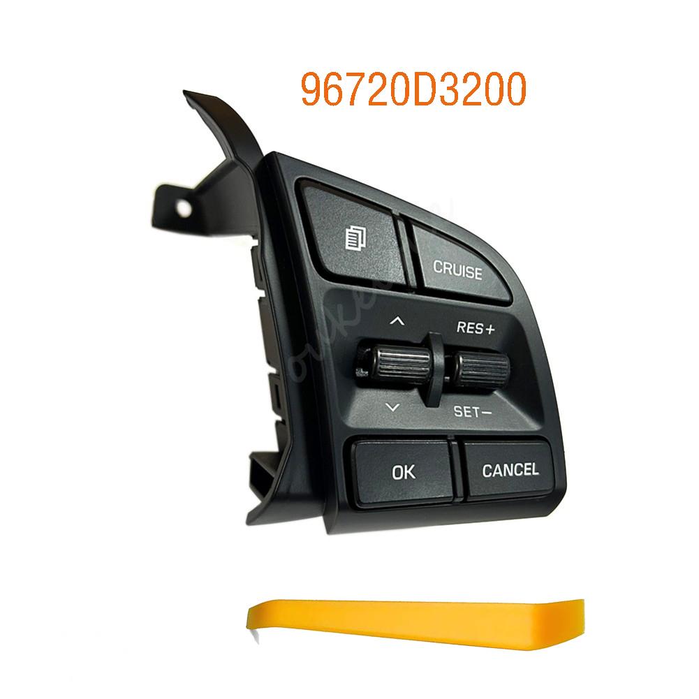

96720D3200 96710D3500 For Hyundai Tucson 2015- Steering Wheel Cruise Control Buttons Remote Volume Button Switches Car Parts F1353