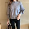 Autumn Women's Bat Sleeve Loose Short Spring Women's Sweater Knitted Bottom Top