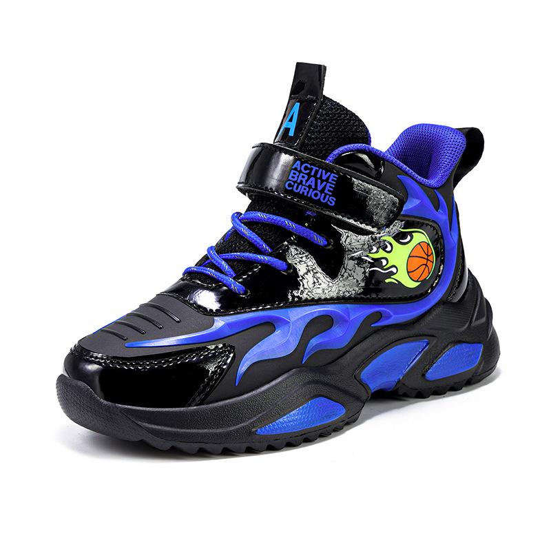 Children's shoes winter cotton shoes cotton girls sports thickened two cotton shoes students warm thick soles boys shoes