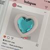 Korean Heart Gem Adhesive Desktop Stand in Macaron Colors