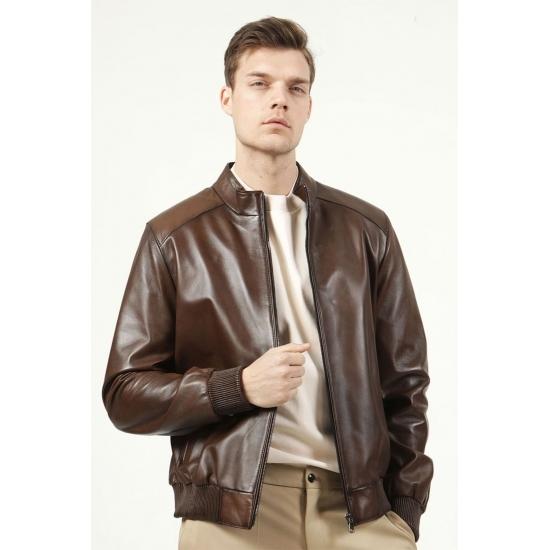 Cheap Mens Coats Real Leather Luxury Stylish Genuine Leather Jackets