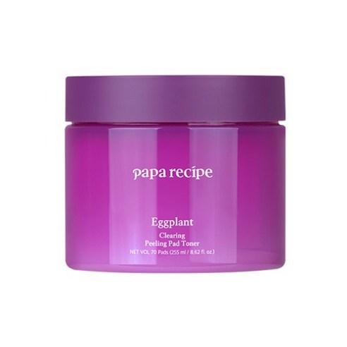 Papa Recipe Eggplant Clearing Peeling Pad Toner 70 Sheets