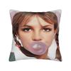 Decorative Pillow Covers Singer Britney Spears Product Seat  Throw Pillow Case Cover Square Style MultiSize