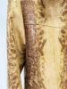 In Stock: 2025 European & American Fashion Snakeskin Leather Jacket & Flared Pants Set