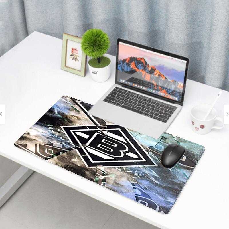 Borussia Mönchengladbach Print Mauspads, Anti-Rutsch Schreibtisch-Tastaturmatte, für PC Laptop Gaming Arbeiten Tägliche Nutzung, Cooles Festival Überraschungsgeschenk