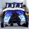 Anime-Inspired Three-Piece Decor Set Soft Comfortable Duvet Cover Bedding Set Included 1*Duvet Cover & 2*Pillowcases, Gift
