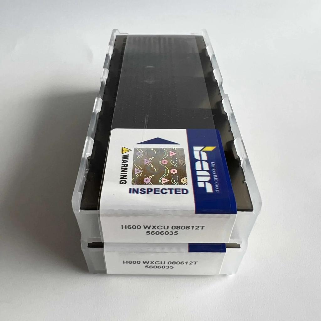 ISCAR / H600WXCU080612T IC830 /Industrial indexable Carbide Inserts 10 PCS
