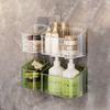 Plastic Toilet Storage Basket Wall Mounted Cosmetic Storage Box New Bathroom Storage Box