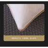 Soft Microfiber Plush Pillow With Brushed Fabric Cover 48x74cm Single Bed Hotel Home Use