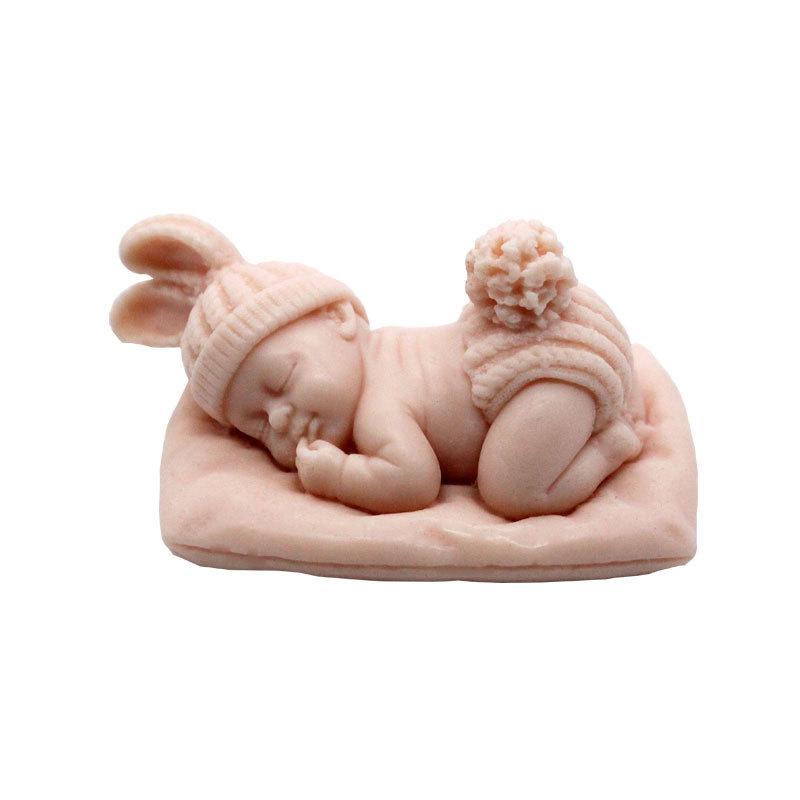 Silicone Angel Baby Mold for Scented Candles, Plaster, Resin, Soap, Baking, and Chocolate