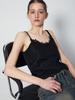 RENNESMIA Lace Jacquard Sleeveless_Black