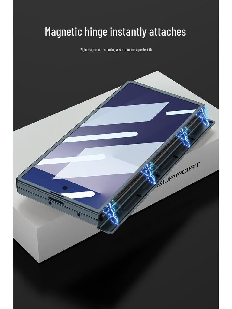 Samsung Z Fold7 Ultra-Thin Stand Case: Anti-Fall, Creative Hinge Design