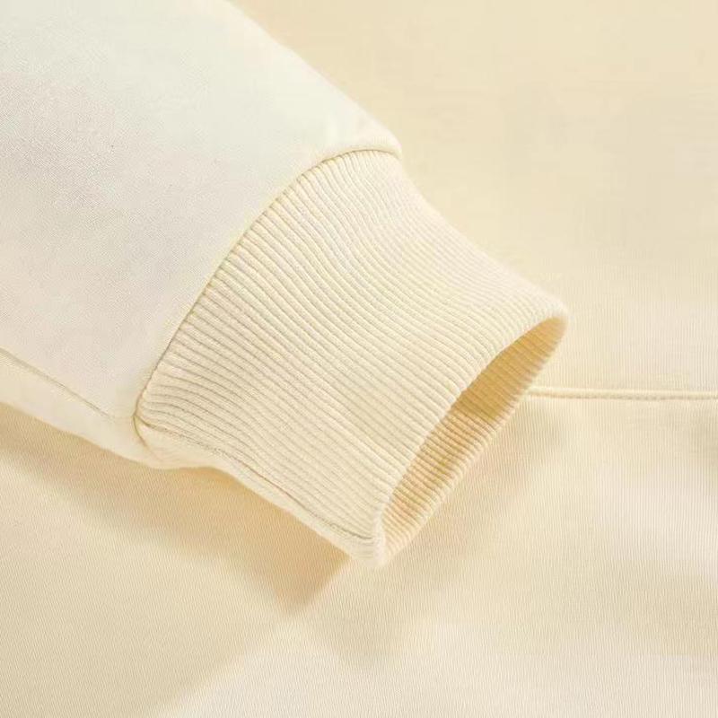 Polo Ralph Lauren Podzimní a zimní Hrubý samet Vysoce kvalitní Bavlna Výšivka Mikina s kapucí Nadměrná velikost Pár Mikina