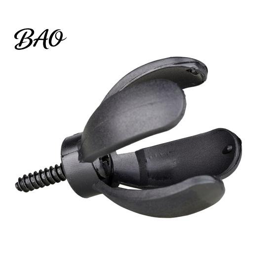 Putter Golf Ball Picker Mini Petal Retriever, 4-Prong Grabber Picker, Durable Retriever Grip Sucker Pickup Tool with Screw, Accessories Easy Install