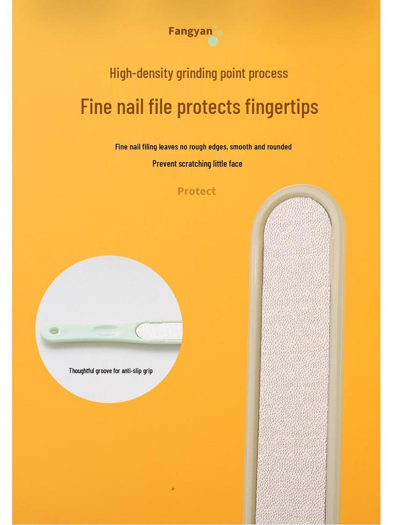 Nagelknipser-Set für Neugeborene: Anti-Quetsch-Nagelknipser, Kinderfeile & Ohrenschmalzlöffel