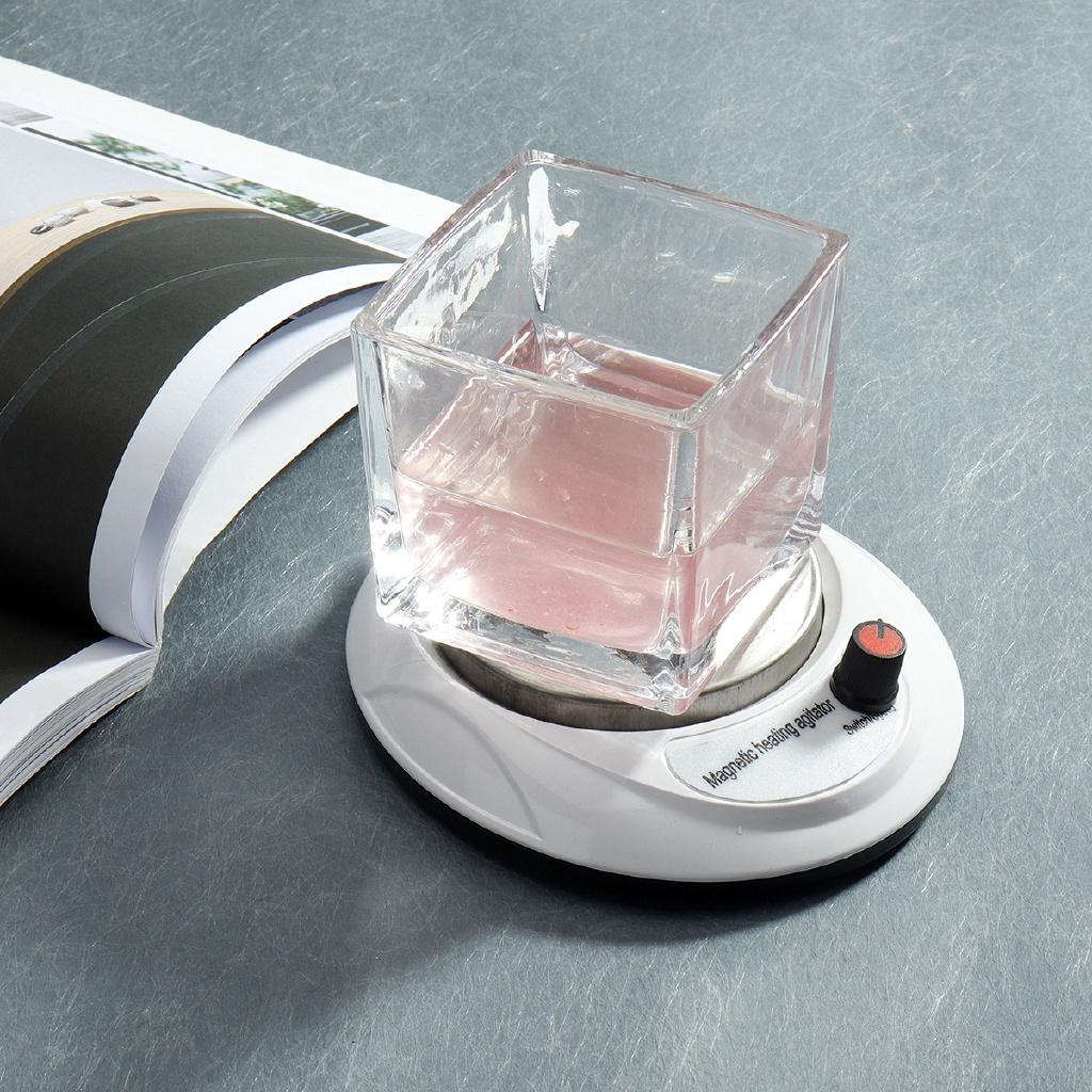 Magnetic Heating Stirrer Mini Magnetic Heating Agitator Stirrer Hotplate With Stir Bar Laborator Stirrering Machine 220V