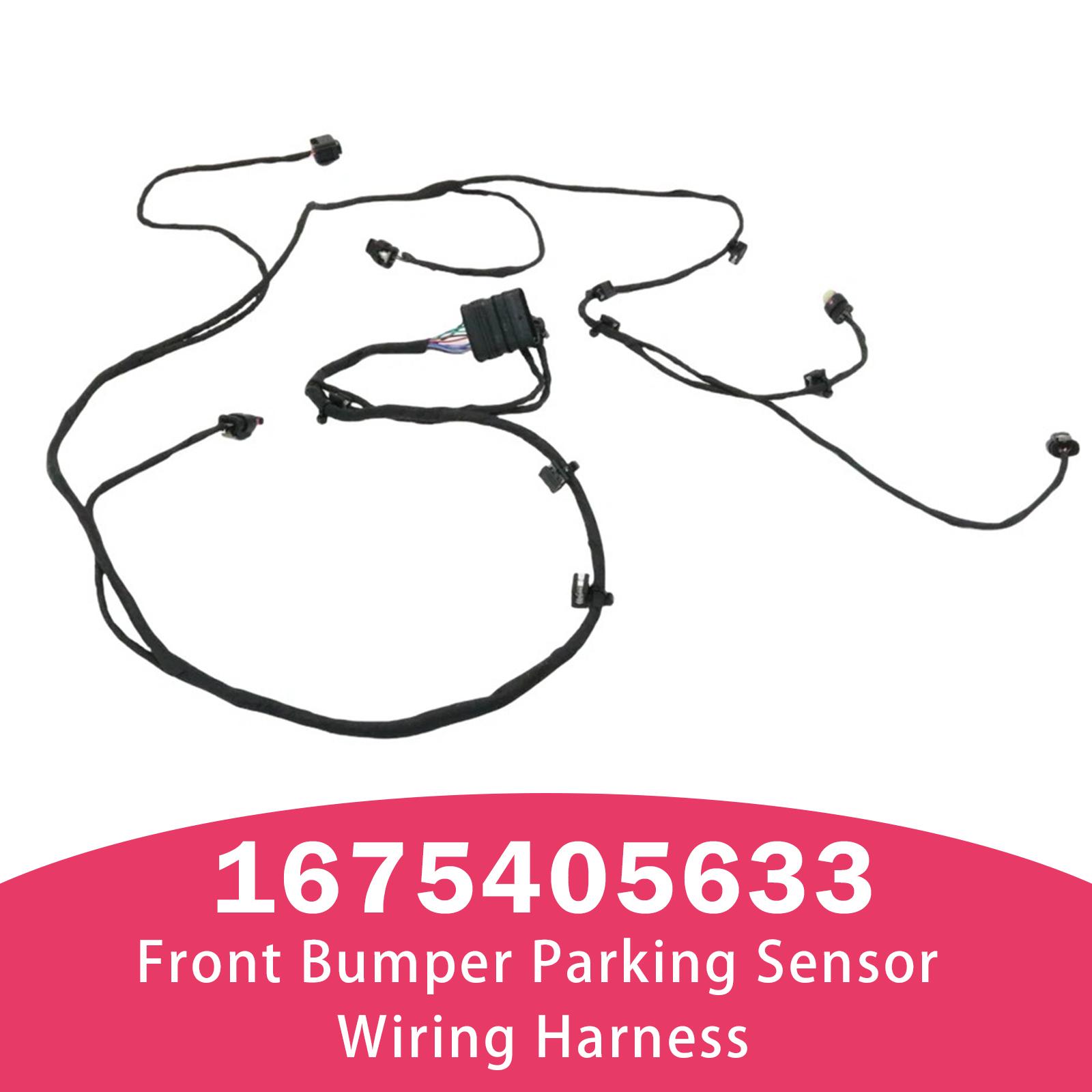 Front Bumper Parking Sensor Wiring Harness for Mercedes-Benz 1675405633